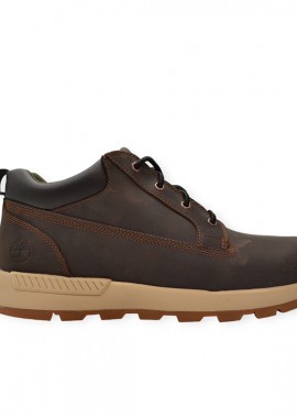 TIMBERLAND - TIMBERLAND LOW LACE UP SNEAKER DARK BROWN TB0A2HVM9311M