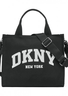 DKNY - DKNY HANDBAG TOTE HADLEE R41AOR57 BLACK/SILVER
