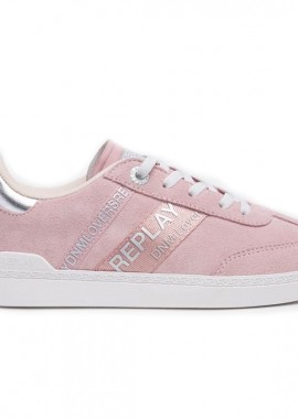 REPLAY - REPLAY SHOES WOMAN GBZ49 .202.C0001L 516 LT PINK SILVER