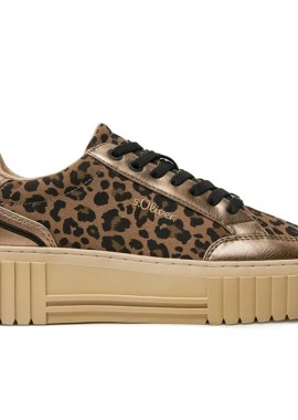 S.OLIVER - s.OLIVER ΓΥΝΑΙΚΕΙΟ SNEAKER 5-23662-43 907 LEOPARD