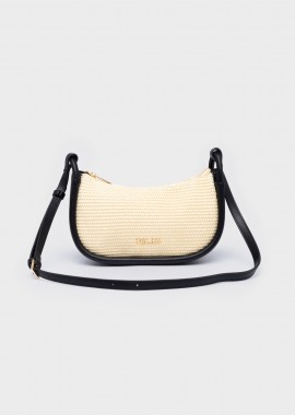 NOLAH - NOLAH ΓΥΝΑΙΚΕΙΑ ΤΣΑΝΤΑ LYON CREAM BLACK