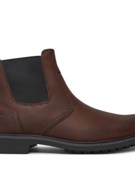 TIMBERLAND - TIMBERLAND Stormbucks MID CHELSEA BOOT TB05552R2421 DARK BROWN
