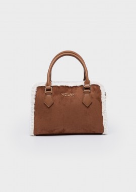 NOLAH - NOLAH ΓΥΝΑΙΚΕΙΑ ΤΣΑΝΤΑ AUTUMNLEAF BROWN CREAM