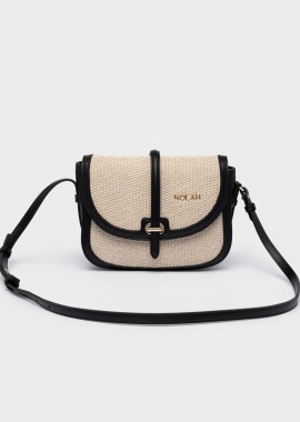 NOLAH - NOLAH ΓΥΝΑΙΚΕΙΑ ΤΣΑΝΤΑ BYRON CREAM BLACK