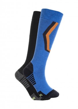 Icepeak - Icepeak ILSENBURG 58885500-730 Γυναικείες Κάλτσες Σκι & Snowboard Πολύχρωμες 1 Ζεύγος