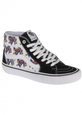 Vans - Vans Skate Wolf Sk8 Hi Pro Γυναικεία Μποτάκια Πολύχρωμα VN0A45JD11Z