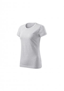 Malfini - Malfini Basic Γυναικείο Διαφημιστικό T-shirt Κοντομάνικο σε Γκρι Χρώμα MLI-F3403