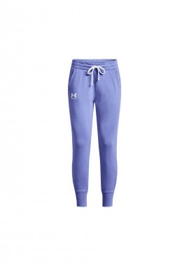 Under armour - Under Armour Rival Παντελόνι Γυναικείας Φόρμας με Λάστιχο Violet Fleece 1356416-495