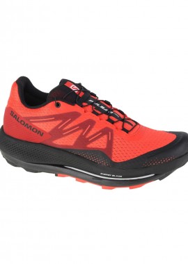 Salomon - Salomon Pulsar L41602900 Ανδρικά Αθλητικά Παπούτσια Trail Running Poppy Red / Bird / Black