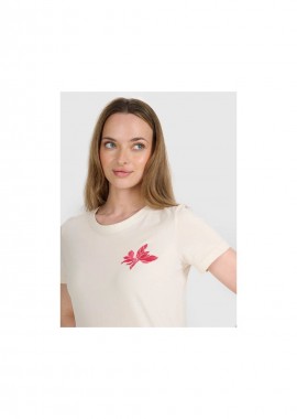 4f - Women's regular printed Tshirt 4F 4FRSS25TTSHF269311S