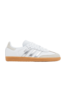adidas Originals - adidas Samba OG White Silver Metallic Grey Women's JI2725 MBS