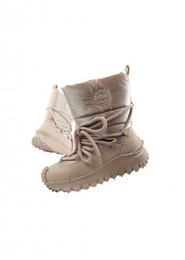 Lee cooper - Lee Cooper women's winter trekking sports shoes insulated beige natural leather