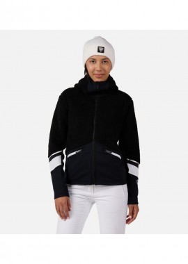Rossignol - Rossignol W Wispile Fleece Fzh Sweatshirt Black