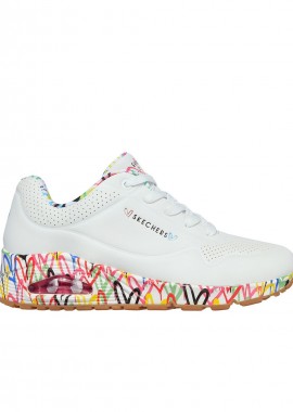 Skechers - Skechers UnoLoving Love 155506WHT