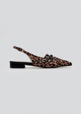 TFP - TFP Pointed Ballerinas Print - 127 (leopard) - Leopard