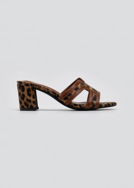 ERYNN - ERYNN Υφασμάτινα Mules - 202-11 - Leopard