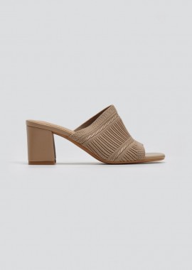 ERYNN - ERYNN Mules με πλεκτό σχέδιο - 333-310 - Taupe