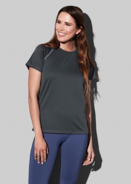Stedman - Γυναικείο Raglan Active 140 T-Shirt Stedman ST8130 Granite Grey