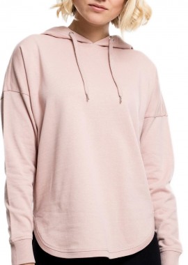 Urban Classics - Ladies Oversized Terry Hoody Urban Classics TB1308-00838 light rose