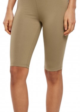 Urban Classics - Ladies Organic Stretch Jersey Cycle Shorts Urban Classics TB5014-00472 khaki