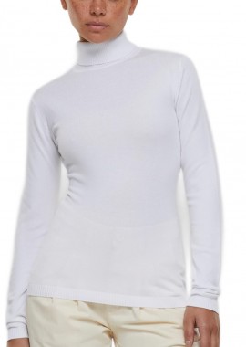 Urban Classics - Ladies Knitted Turtleneck Sweater Urban Classics TB6115-00220 white