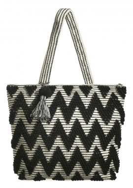 - BLE Resort Collection Υφαντή Beach Tote Τσάντα