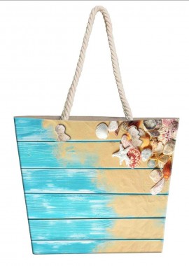 Dimcol - Τσάντα Θαλάσσης Beach 17 40X45 Digital Print 100% Polyester