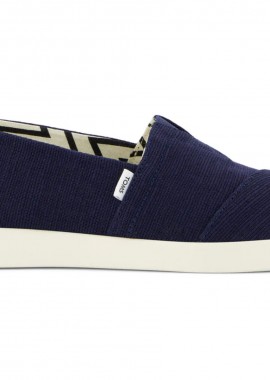 TOMS - TOMS Alpargata Plus Γυναικείες Εσπαντρίγιες 10021571 Σκούρο Μπλέ