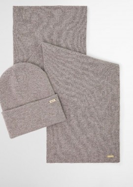 Barbour - Barbour Winona Beanie and Scarf Gift Set LGS0097BE11 Πούρου