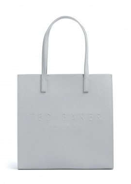 Ted Baker - Ted Baker Soocon Large Icon Bag 281560 Σκούρο Γκρί