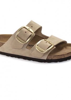 Birkenstock - BIRKENSTOCK 1024064 ARIZONA BIG BUCKLE SANDCASTLE