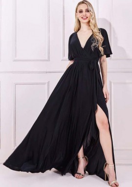 PerfectDress.gr - essential black maxi φόρεμα