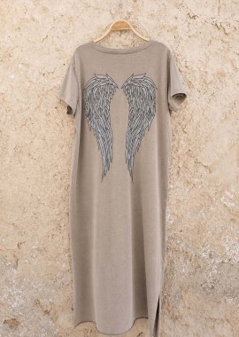 PerfectDress.gr - casual φόρεμα Angel μπεζ