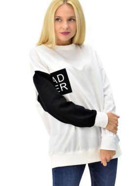 Potre OR - Γυναικείο φούτερ με σχέδιο Μαύρο 7969