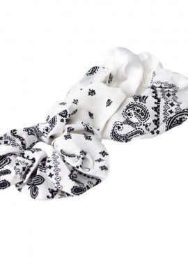 Potre OR - Αξεσουάρ μαλλιών Scrunchies 2 τμχ Λευκό 23252