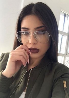 sense-shop - CLEAR SILVER AVIATOR
