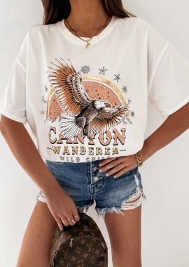 sense-shop - CANYON WHITE TSHIRT