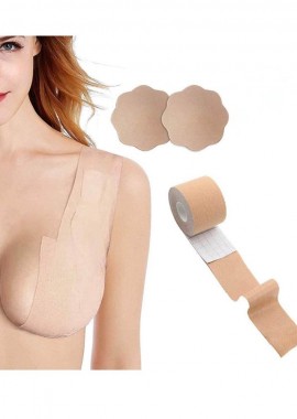 sense-shop - ΜΠΕΖ ΑΥΤΟΚΟΛΛΗΤΗ ΤΑΙΝΙΑ BOOB TAPE+ NIPPLE COVER STICKERS