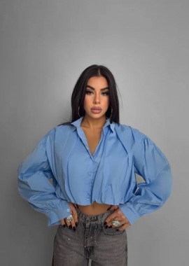 sense-shop - CROP ΠΟΥΚΑΜΙΣΟ - BALLOON SHIRT