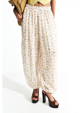 sense-shop - FLORAL TROUSERS BY LUMINA