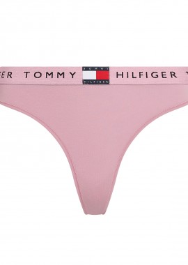 TOMMY HILFIGER - Σλιπ Heritage Thong Με Λογότυπο Στο Λάστιχο