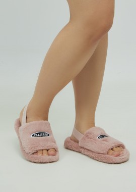 ELLESSE - Slippers γούνινα ροζ