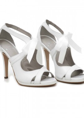 - Δερμάτινες Γόβες Art 19SS124 White
