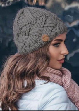 Amelie's - Σκούφος Let It Snow Γραφίτης