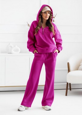 Amelie's - Σετ Φόρμας Παντελόνι Με Φούτερ Hill Magenta