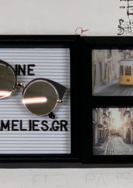 Amelie's - Winnie Glasses Μαύρο