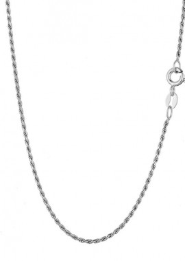 AMOR AMOR - Κολιέ Αλυσίδα Rope Από Ασήμι 925 TA18973 50cm