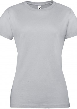 - Γυναικείο T-shirt Regent Women SOLS 01825 Pure Grey