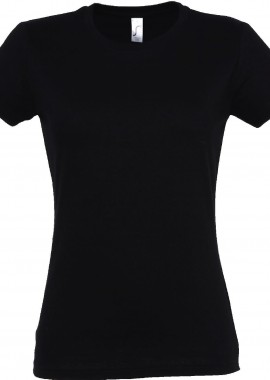 - Γυναικείο T-shirt Imperial Women SOLS 11502 Deep Black