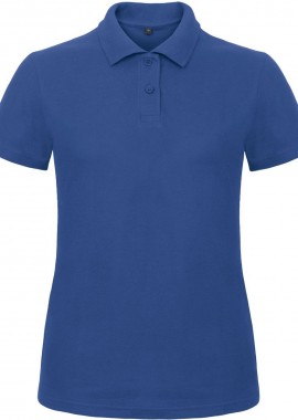 - Γυναικείο Μπλουζάκι Pique Polo Shirt B & C ID.001 Women Royal